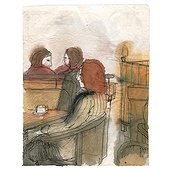 People in cafe