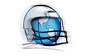 Globe inside of football helmet