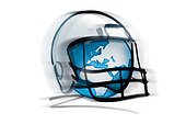 Globe in football helmet