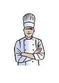 Illustration of chef