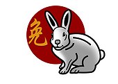 Chinese zodiac sign for year of the rabbit