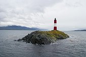Eclaire lighthouse in the Beagle Channel, Ushuaia, Argentina