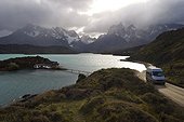 Lake PehoÌ©, Patagonia, Torres del Paine National Park, Chile