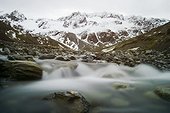 Martial mountain, glacial melt, Tierra del Fuego, Argentina