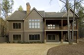 Brown Two Story House in Georgia