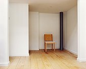 Wooden Chair in Loft Space