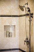 Tiled Shower Stall