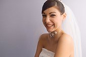 Laughing bride