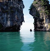 Thai coastline