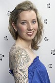 Young Tattoed Woman