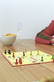 Ludo Game on a Table