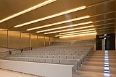 Empty auditorium in the Institute for media studies of the University Vienna, Austria