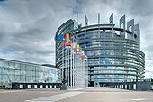 European Parliament in Strasbourg, France, arch. Architecturestudio © ADAGP