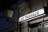 Restaurant Le Passage, Paris, France