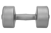 Close-up of a dumbbell