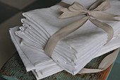 Folded napkins