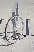remains of stolen bicyle in street
