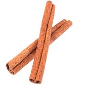 Cinnamon Stick Spice Isolated On White Background Closeup