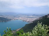 Annecy Lake And Town