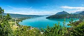 View Of Lake Annecy In The French Alps