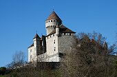 Medieval Castle Of Montrottier, France