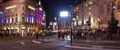 UK, London, Piccadilly Circus at night