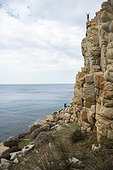 Rock climbing in Capo Pecora, Sardinia. Climbers are Italian boy Matteo Pasquetto and Polish girl Magda Drapella. Climbing in trad style, with only friends and nuts as protection, on beautiful granite in fantastic location near the Mediterranean sea [...]