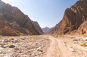 View of road between mountains during daytime, St Catherine, South of Sinai, Egypt