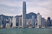Hong Kong skyline. China, Hong Kong, view of the Central District skyline.