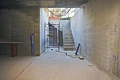 Building a cellar with concrete slabs