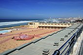 Ain Diab Beach, Casablanca, Morocco. Ain Diab is a commune located at the Corniche of Casablanca, Morocco.
