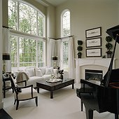 Formal living room interior