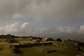 Monte Alban, Mexico.. The ruins of an ancient civilization.