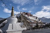 Lhasa, Tibet, China.. The Potala Palace in Lhasa.
