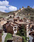 Espagne  ESP/Aragón, Albarracín View of the town
