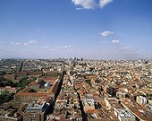 Spain ESP/Madrid View of the town from the skyscraper of Plaza de Espana