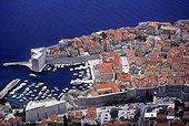 Croatie Croatia/Dubrovnik View from above