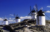 Espagne  ESP/Castilla-La Mancha, Consuegra windmills