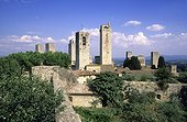 Italie ITA/Tuscany, San Gimignano View from the old fortresse