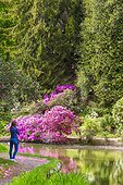Italy, Piedmont, Biella district, Pollone, Burcina Park, historic garden near to pre-Alps of Biella