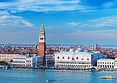 Italy, Veneto, Venezia district, Venetian Lagoon, Adriatic Coast, Venice, St Mark's Square, Doge's Palace,