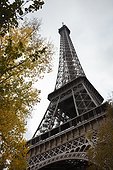 Low angle view of Eiffel Tower, Paris, France