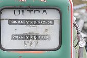 Detail of old fuel pump