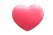 Red heart shape