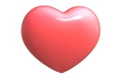 Red heart shape