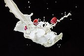 Image of Raspberry & milk