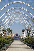 Spain, Valencia, City of Arts and science, arch. Santiago Calatrava / ADAGP
