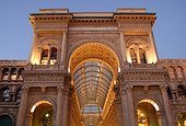 Italy, Lombardy, Milan, the Galleria Vittorio Emanuele