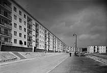 Roger-Viollet | 193266 | Housing estate. Behren-les-Forbach (France), 1950's. | © CAP / Roger-Viollet