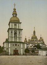 Roger-Viollet | 201926 | St. Michael's Golden-Domed monastery. Kiev (Ukraine), circa 1880-1890. | © Roger-Viollet / Roger-Viollet